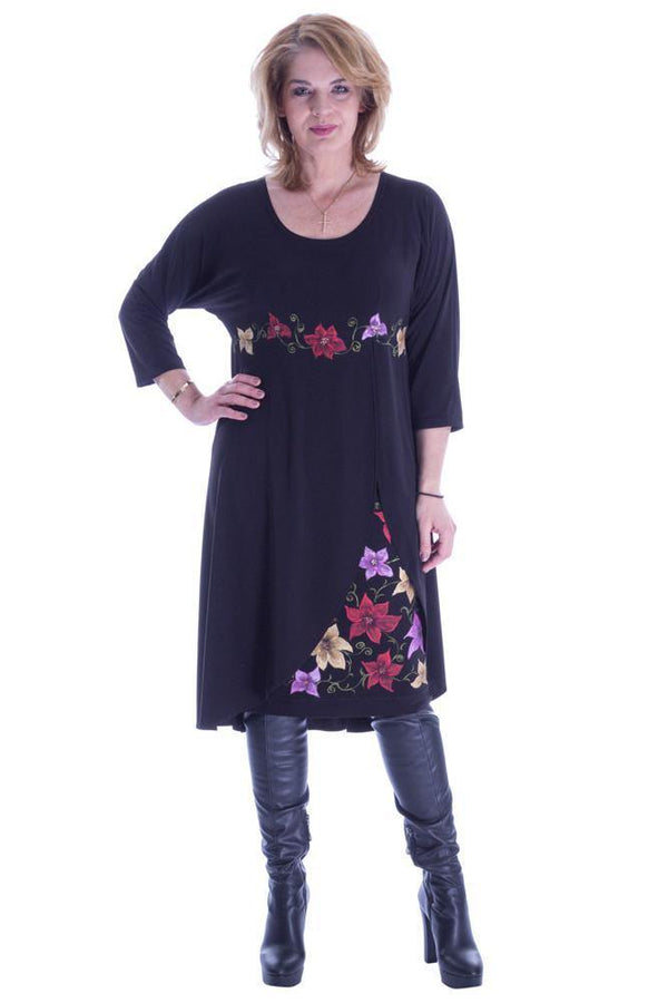 Rochie jerse pictata manual  Liza Panait Liza Panait Online Boutique